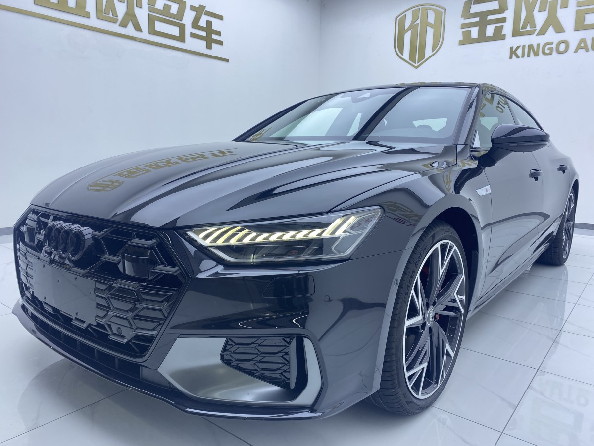 奧迪 奧迪A7L  2024款 45 TFSI quattro 黑武士版圖片