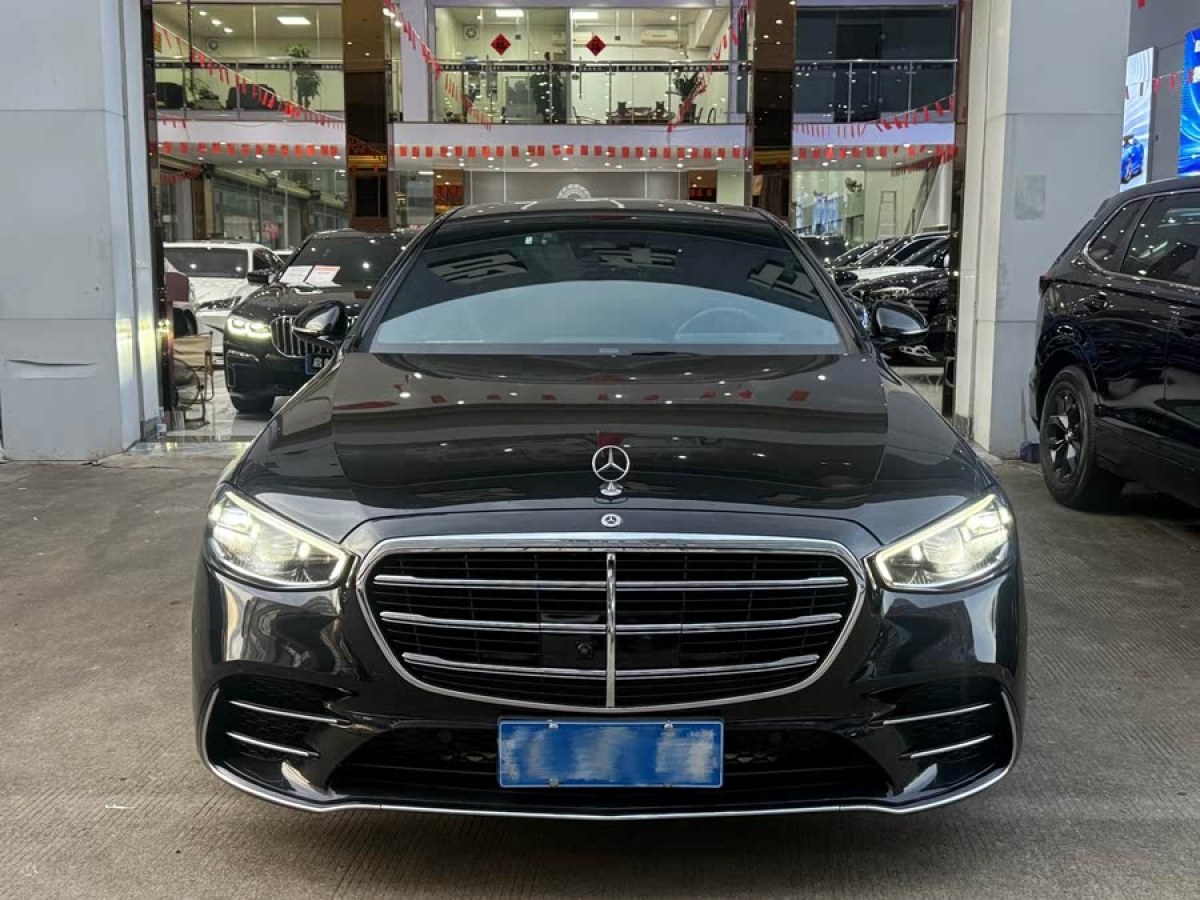 奔馳 奔馳S級(jí)  2022款 改款 S 400 L 商務(wù)型圖片