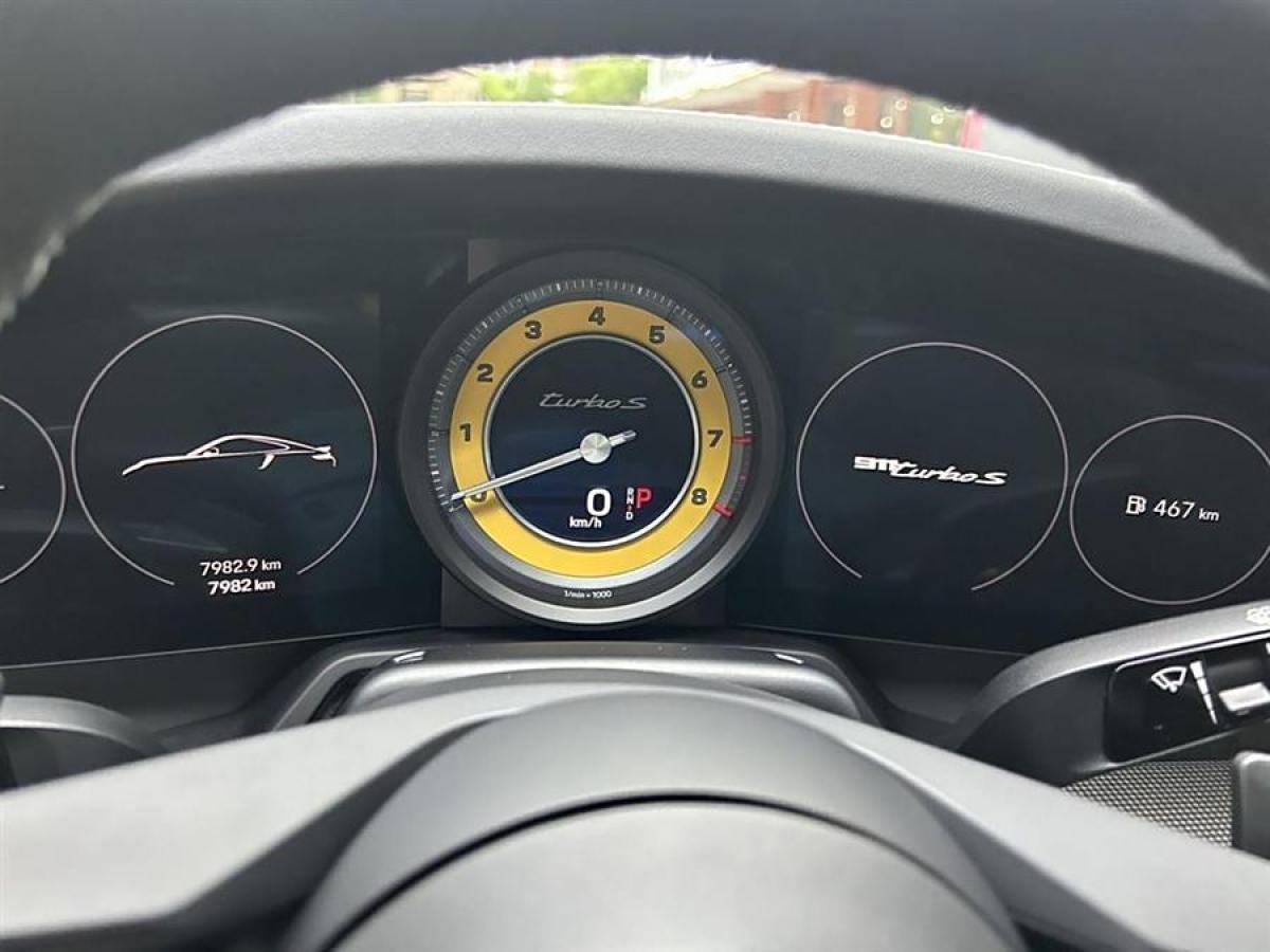 2022年3月保時捷 911  2022款 Turbo S 3.8T