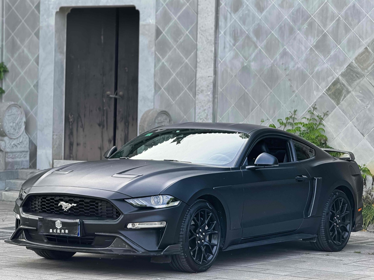 2018年8月福特 Mustang  2018款 2.3L EcoBoost