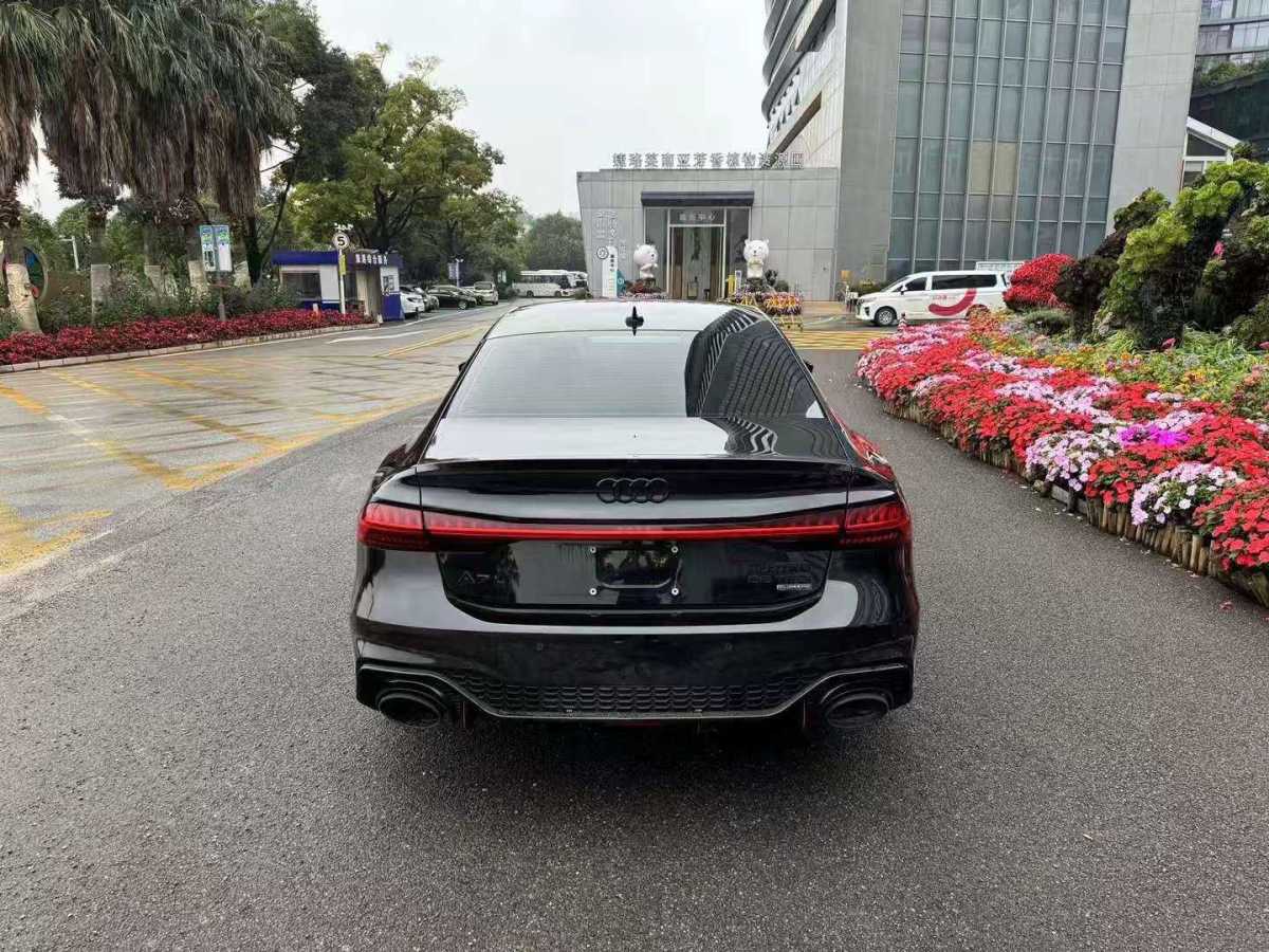 奥迪 奥迪A7L  2023款 45 TFSI quattro S-line 黑武士版图片