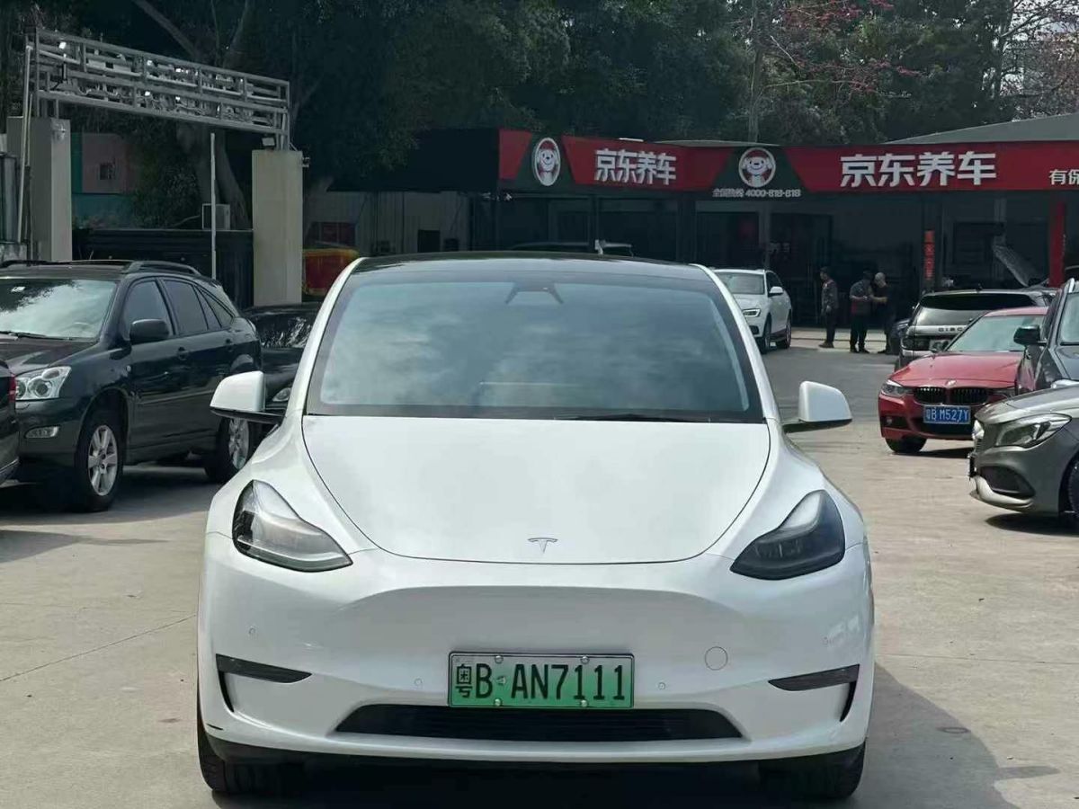 2021年8月特斯拉 Model Y  2021款 標(biāo)準(zhǔn)續(xù)航后驅(qū)版