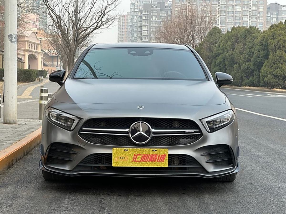 奔馳 奔馳A級AMG  2020款 改款 AMG A 35 4MATIC 先型特別版圖片