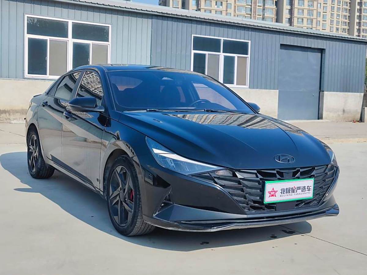 現(xiàn)代 伊蘭特  2022款 1.5L CVT 20周年紀念款圖片