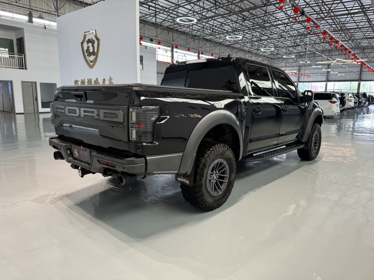 2019年11月福特 F-150  2019款 3.5T 猛禽極地藍(lán)光限量版