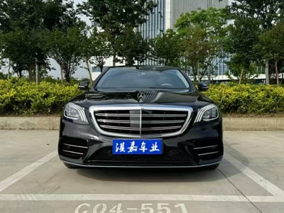 2020年2月 奔馳 奔馳S級(進(jìn)口) S 450 L 4MATIC 臻藏版圖片