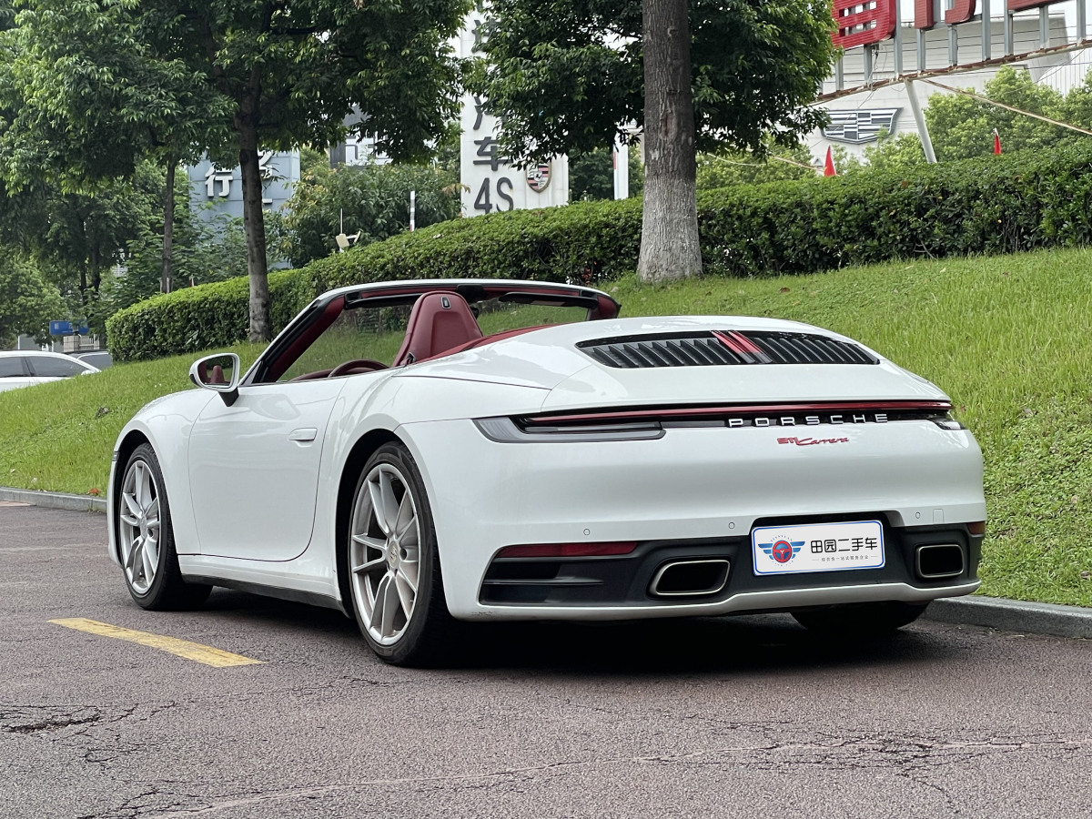 2021年1月保時(shí)捷 911  2020款 Carrera Cabriolet 3.0T