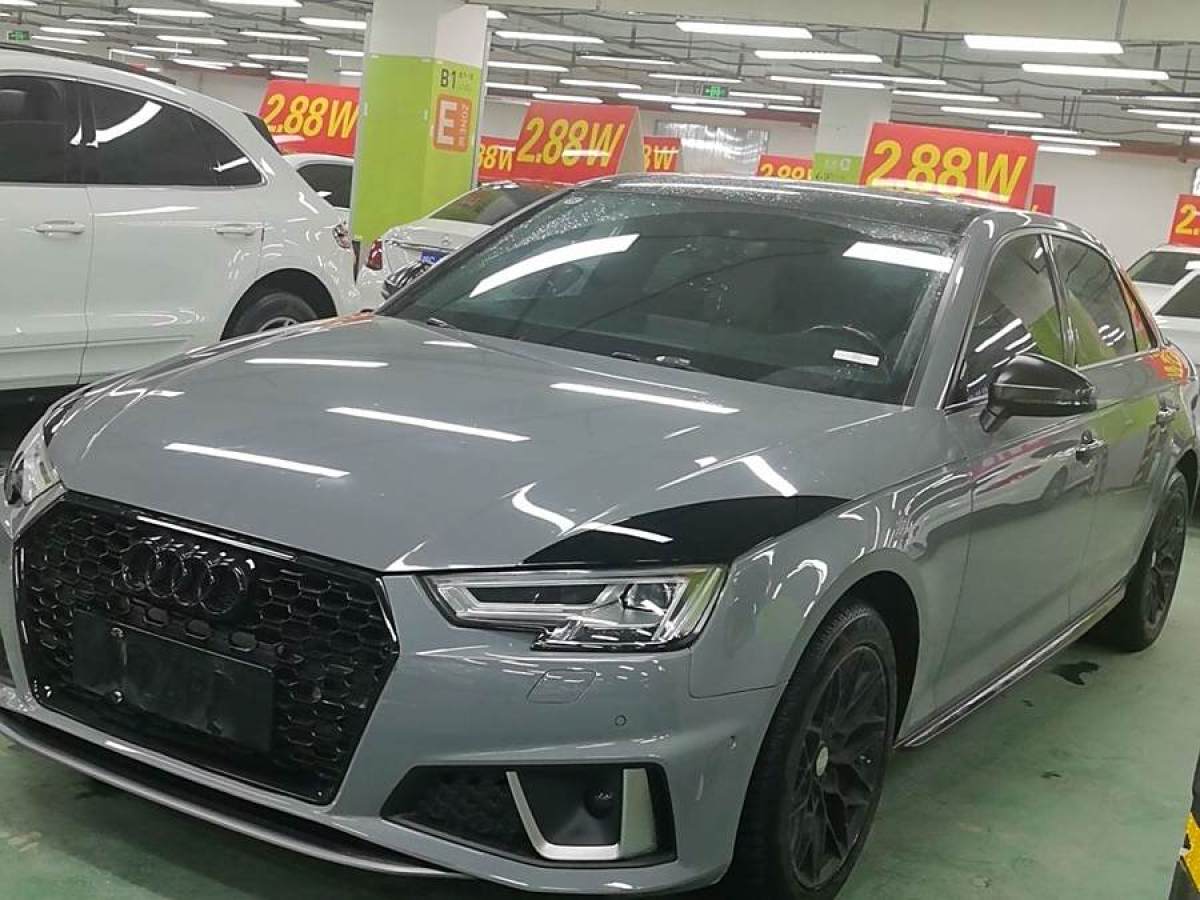 2019年8月奧迪 奧迪A4L  2019款 40 TFSI 進取型 國V