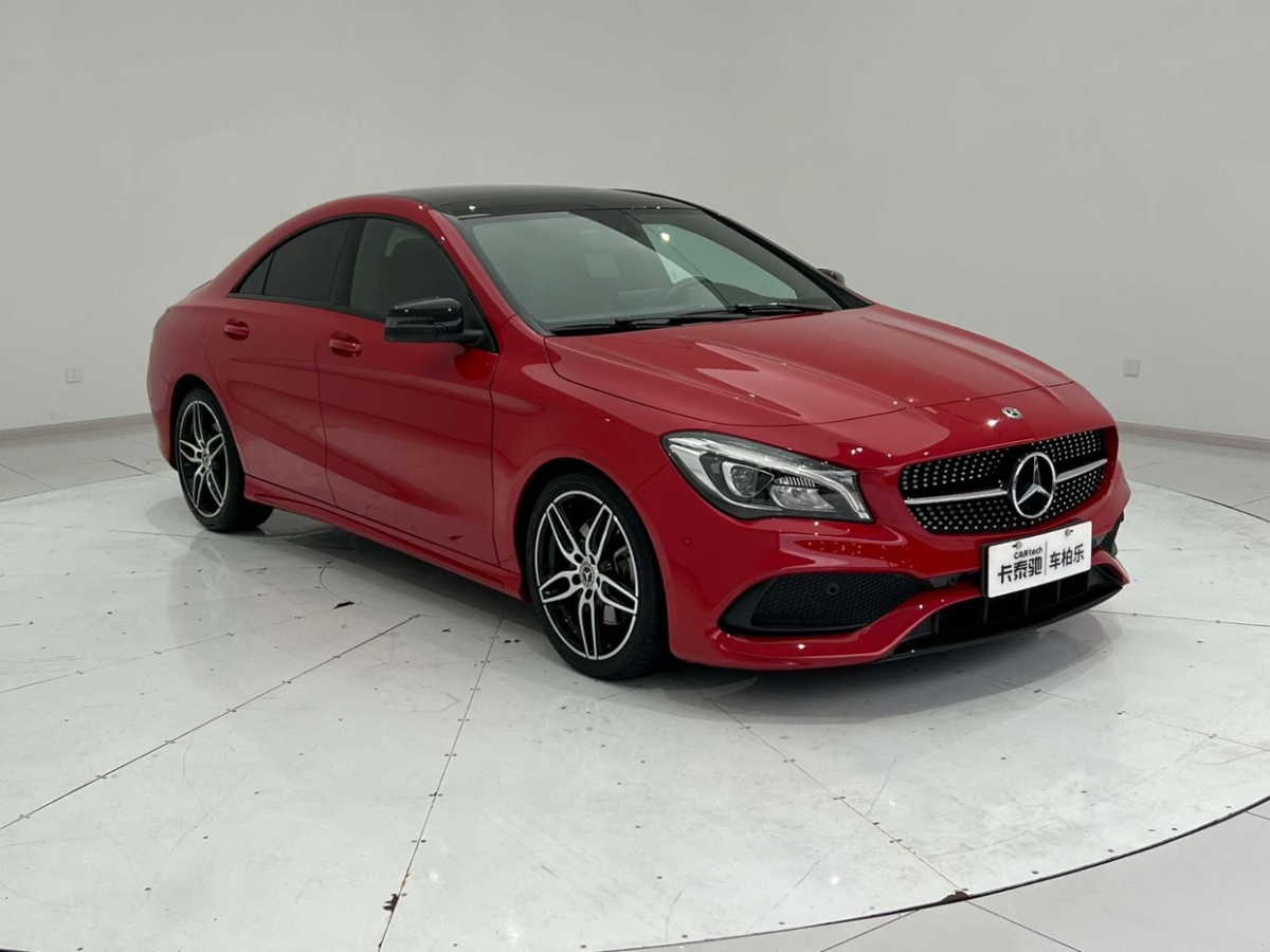 2017年07月奔馳 奔馳CLA級(jí)  2018款 CLA 220 4MATIC