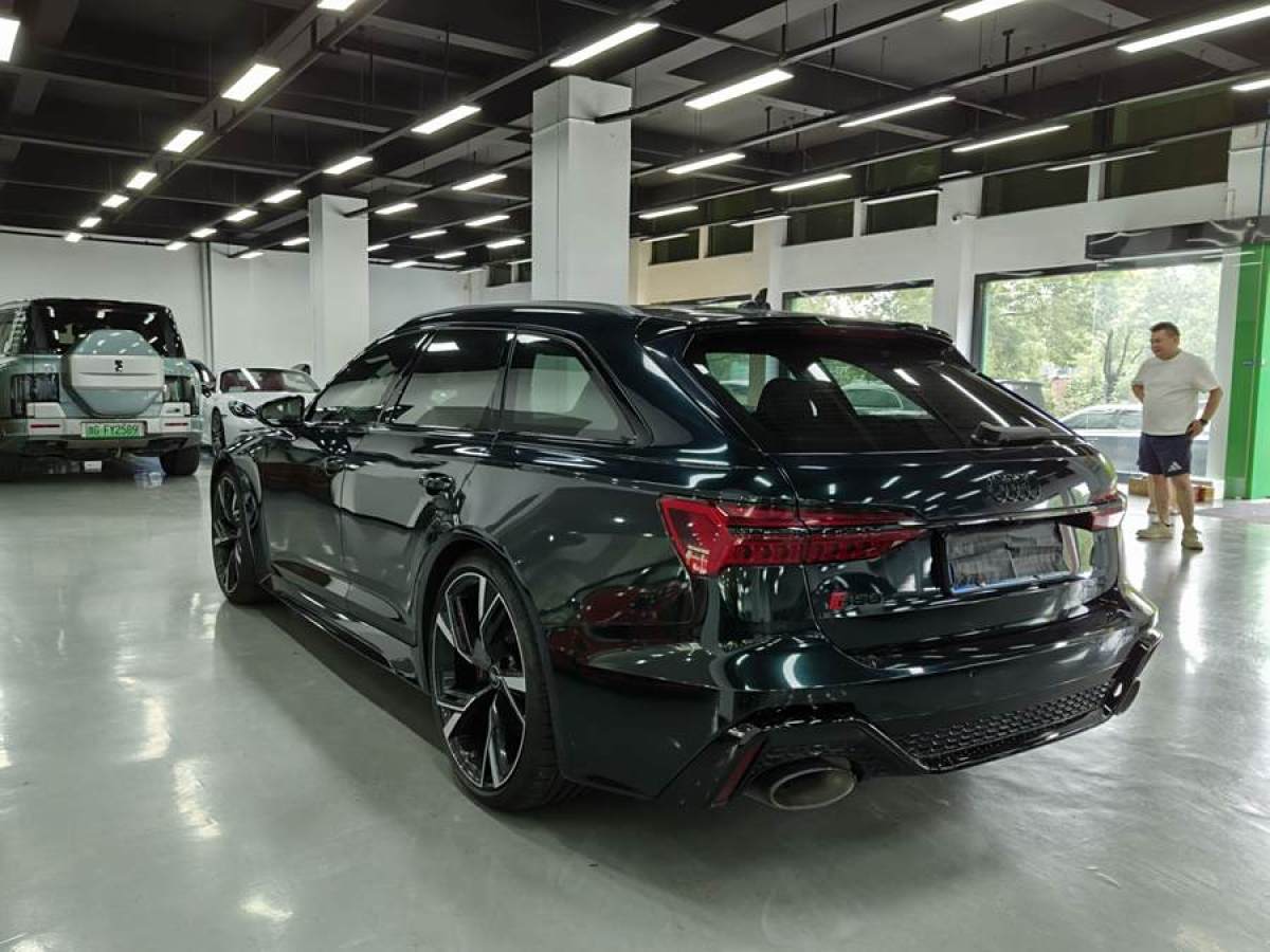 2023年8月奧迪 奧迪RS 6  2022款 RS 6 4.0T Avant