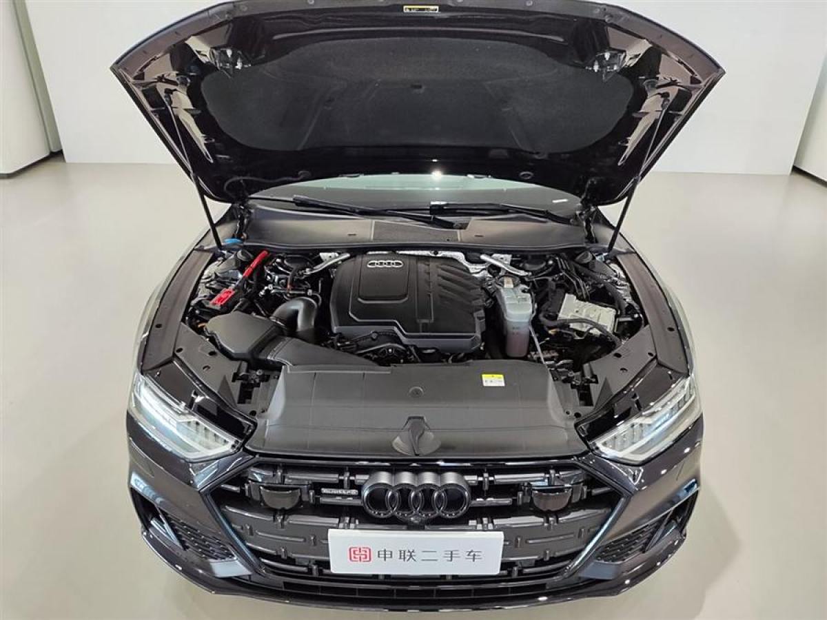 奧迪 奧迪A7L  2023款 45 TFSI quattro S-line 黑武士版圖片