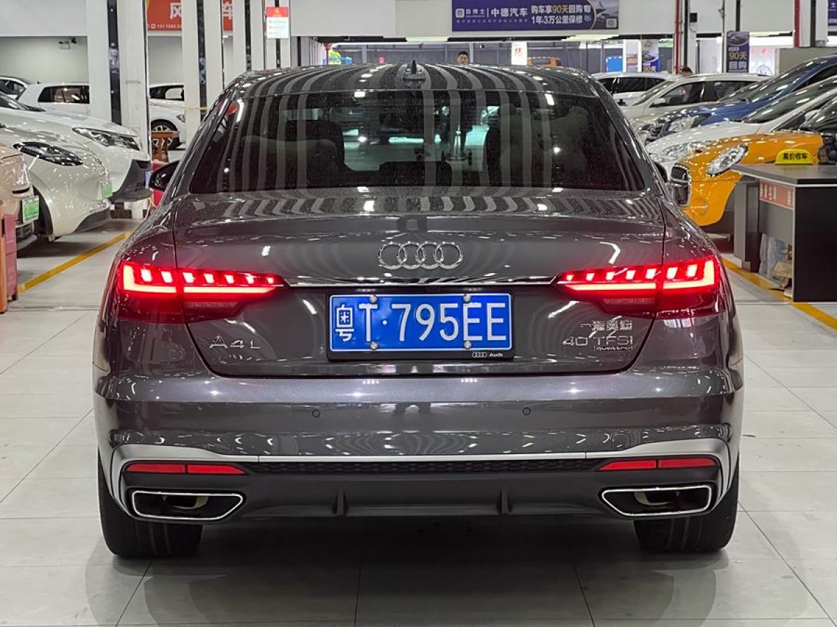 2022年1月奧迪 奧迪A4L  2022款 40 TFSI 豪華動感型