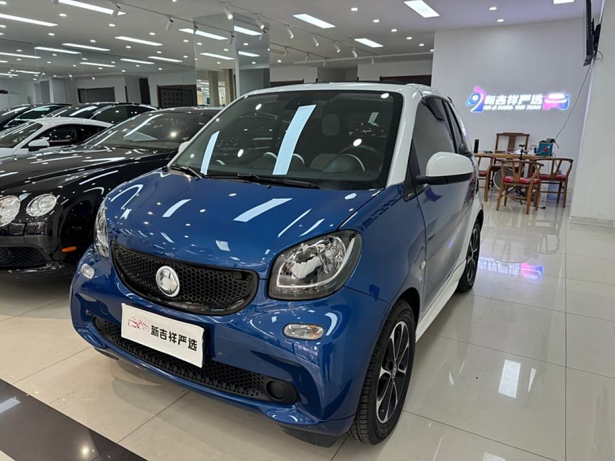 smart fortwo  2016款 1.0L 52千瓦敞篷激情版圖片