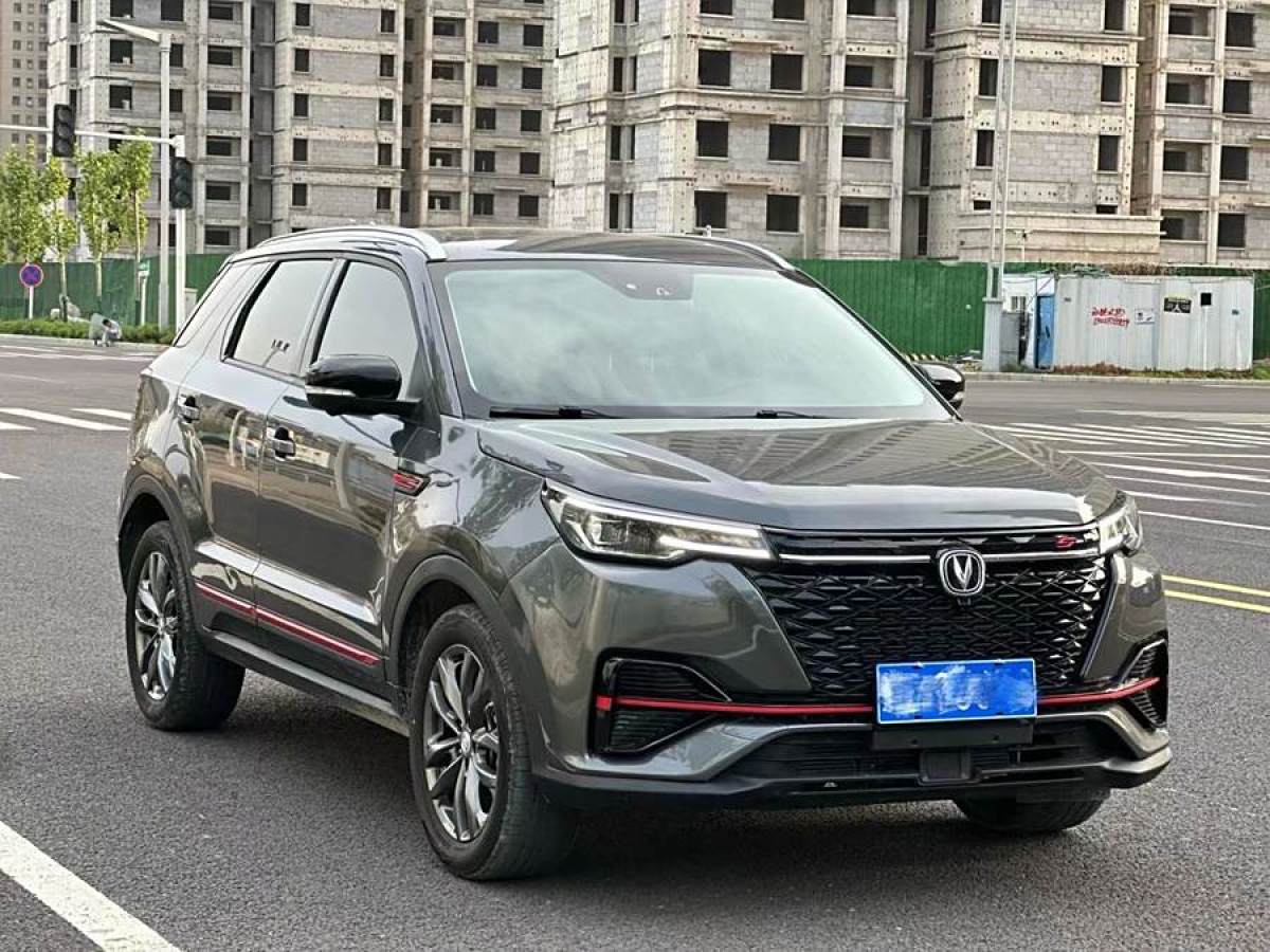 2021年1月長(zhǎng)安 CS55 PLUS  2022款 藍(lán)鯨版 1.5T DCT尊貴型