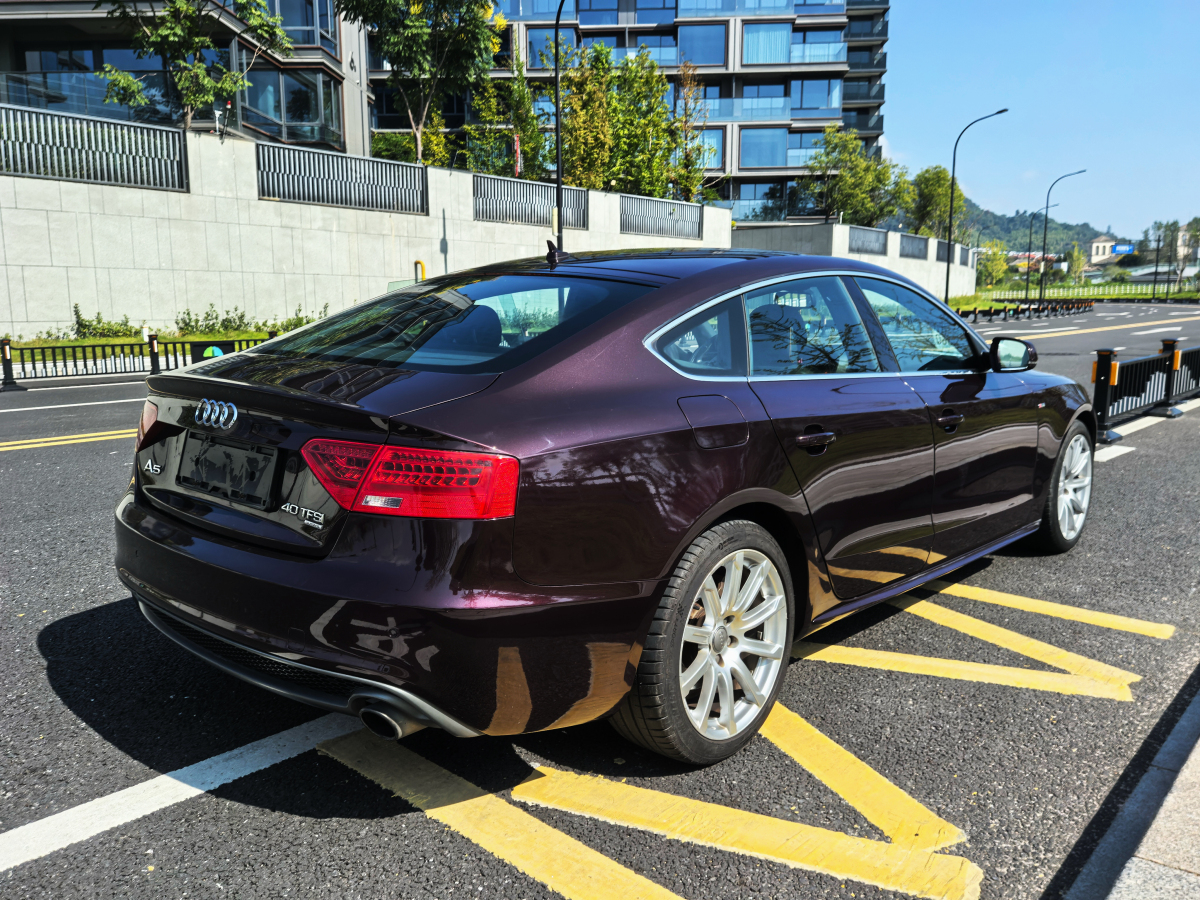 2013年9月奧迪 奧迪A5  2014款 Sportback 45 TFSI quattro