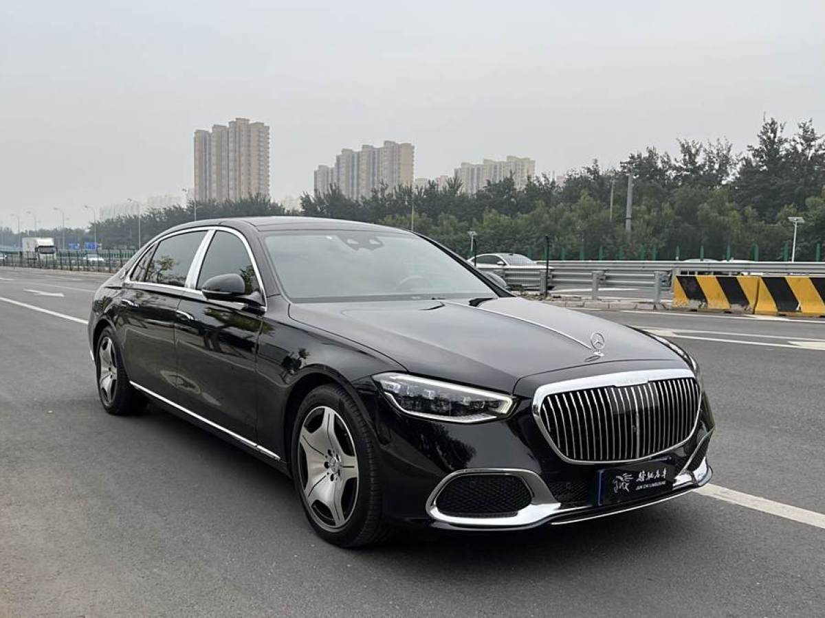 2022年8月奔馳 邁巴赫S級  2022款 S 480 4MATIC 智臻特別版