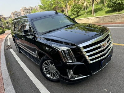 2017年6月 凱迪拉克 凱雷德ESCALADE(進(jìn)口) 6.2L ESV鉑金版加長(zhǎng)型圖片