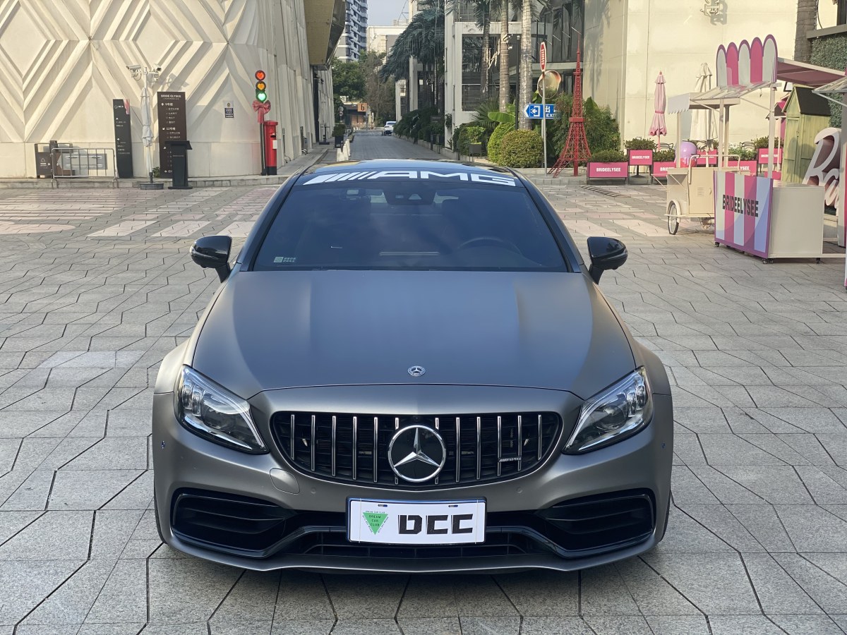 奔馳 奔馳C級(jí)AMG  2021款 AMG C 63 轎跑車圖片