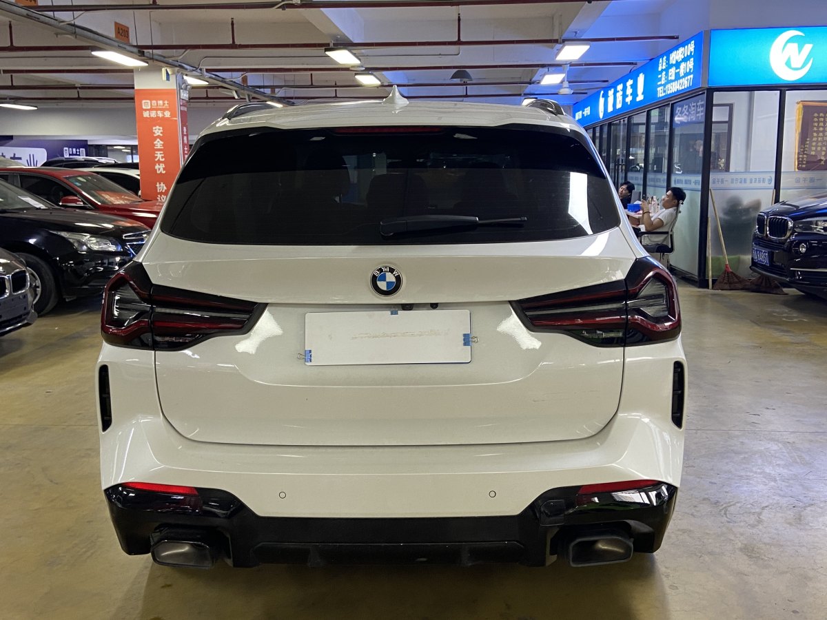 寶馬 寶馬X3  2022款 xDrive30i 領(lǐng)先型 M曜夜套裝圖片