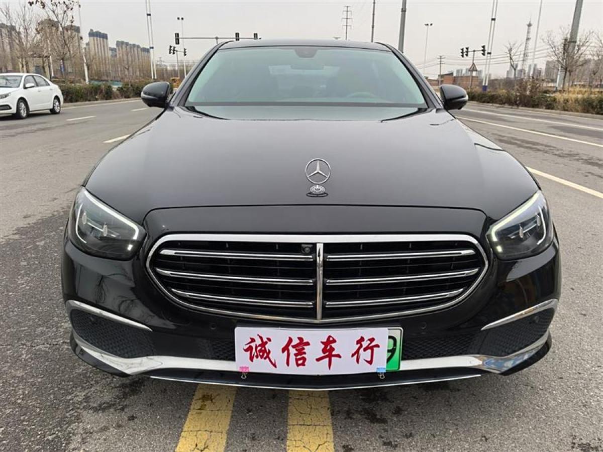 2022年4月奔馳 奔馳E級新能源  2022款 改款 E 350 e L 插電式混合動力轎車