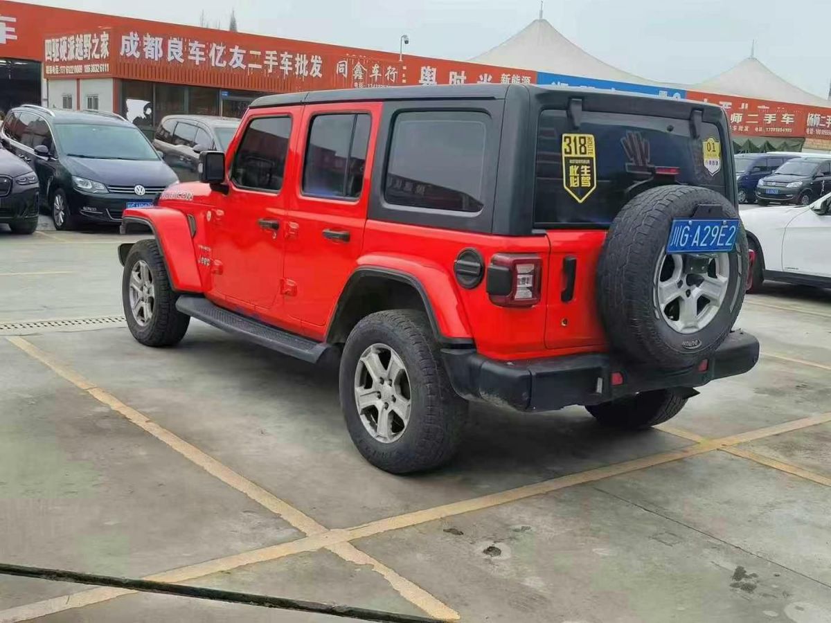 2019年7月Jeep 牧馬人  2019款  2.0T Rubicon 兩門版