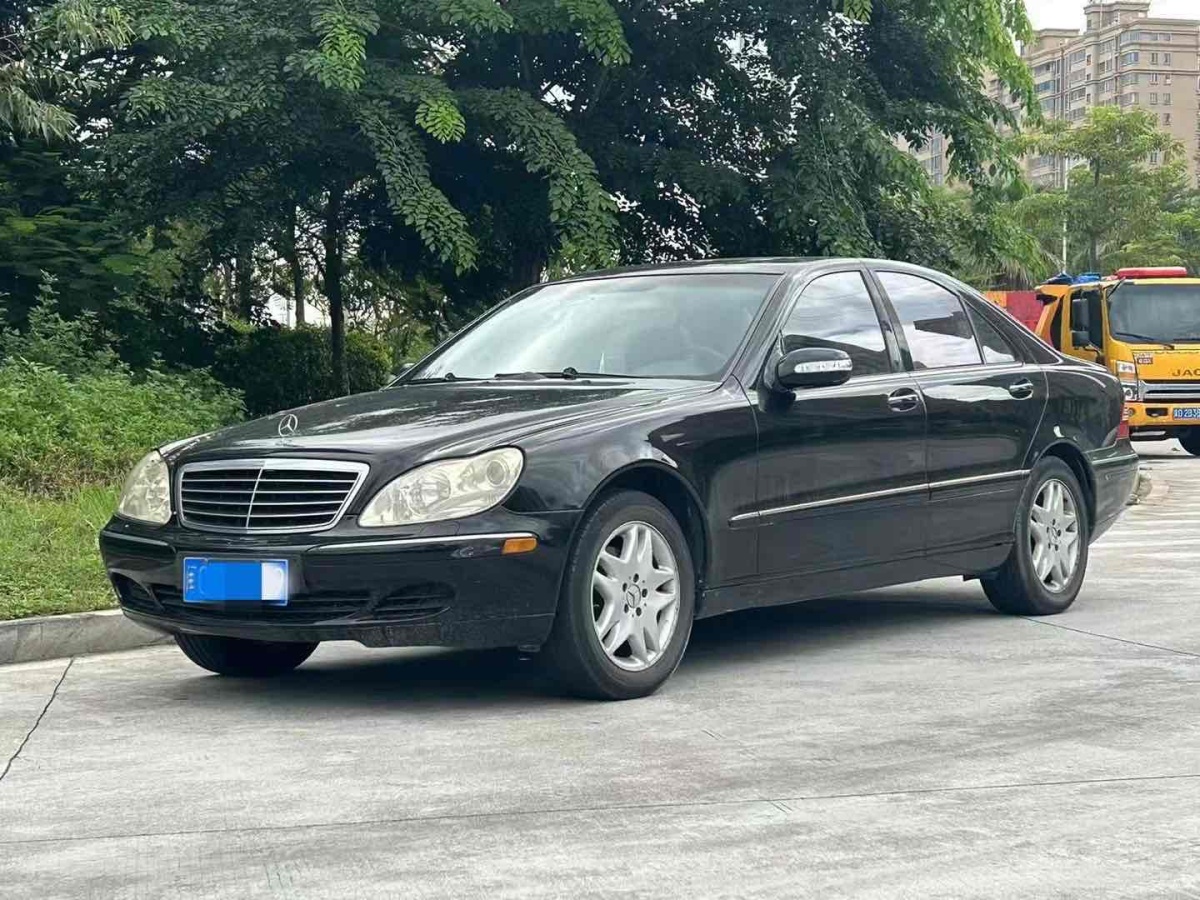 奔馳 奔馳S級  2003款 S350 3.7L 標(biāo)準(zhǔn)型圖片