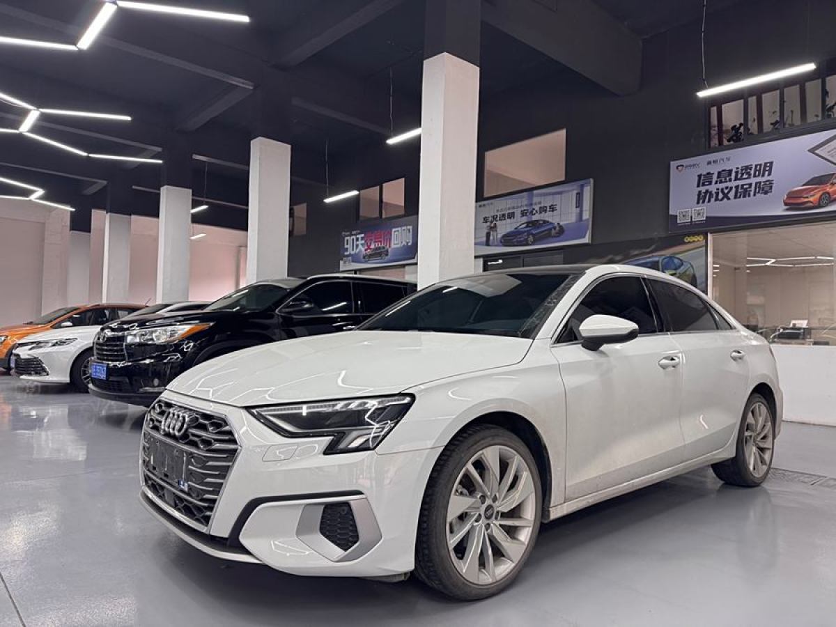 2023年5月奧迪 奧迪A3  2022款 A3L Limousine 35 TFSI 時尚致雅型