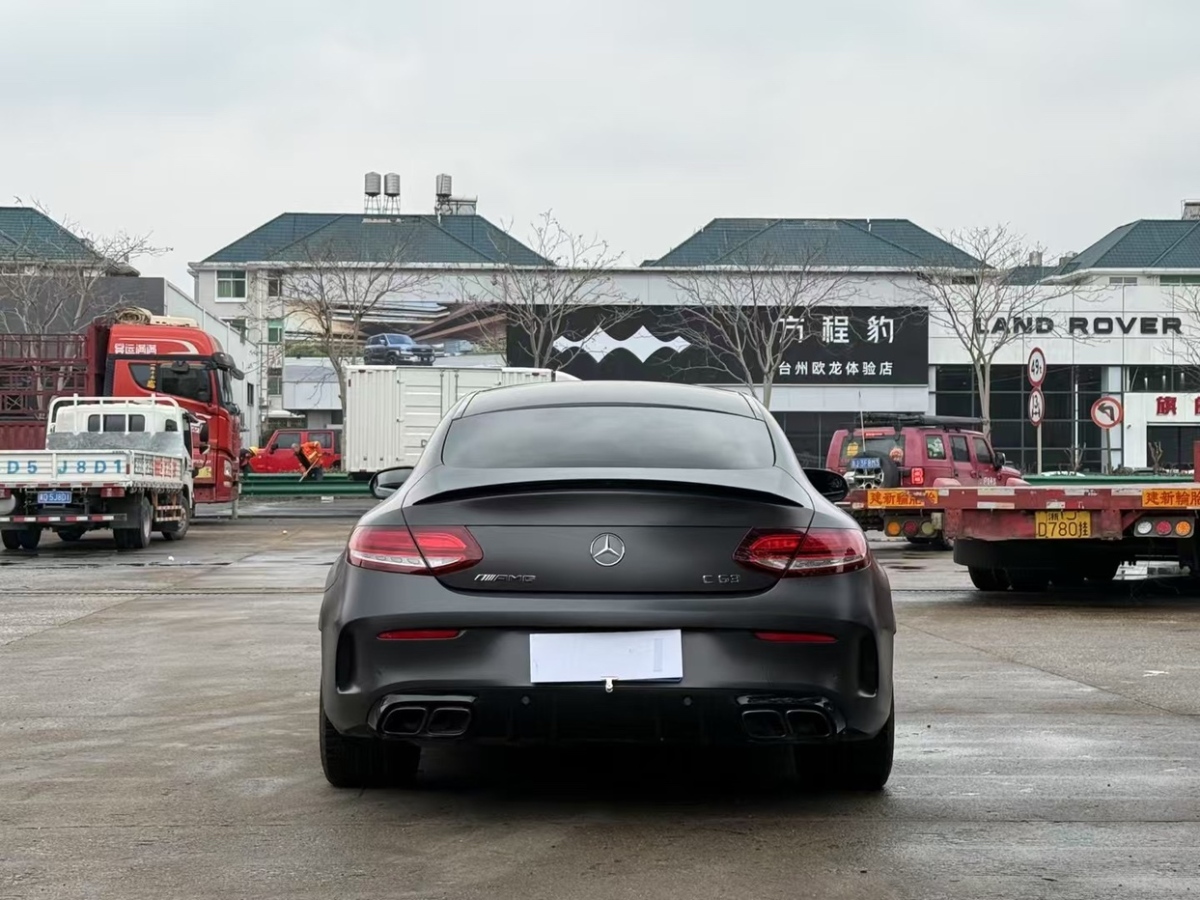 2020年1月奔馳 奔馳C級AMG  2019款 AMG C 63 轎跑車