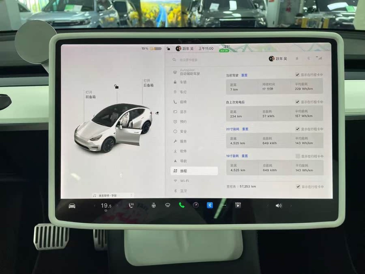 特斯拉 Model Y  2021款 標(biāo)準(zhǔn)續(xù)航后驅(qū)版圖片