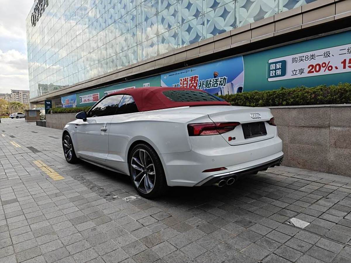 奧迪 奧迪S5  2017款 S5 3.0T Cabriolet圖片