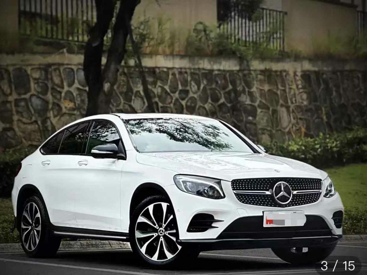 奔馳 奔馳GLC轎跑 AMG  2018款 AMG GLC 63 4MATIC+ 轎跑SUV圖片