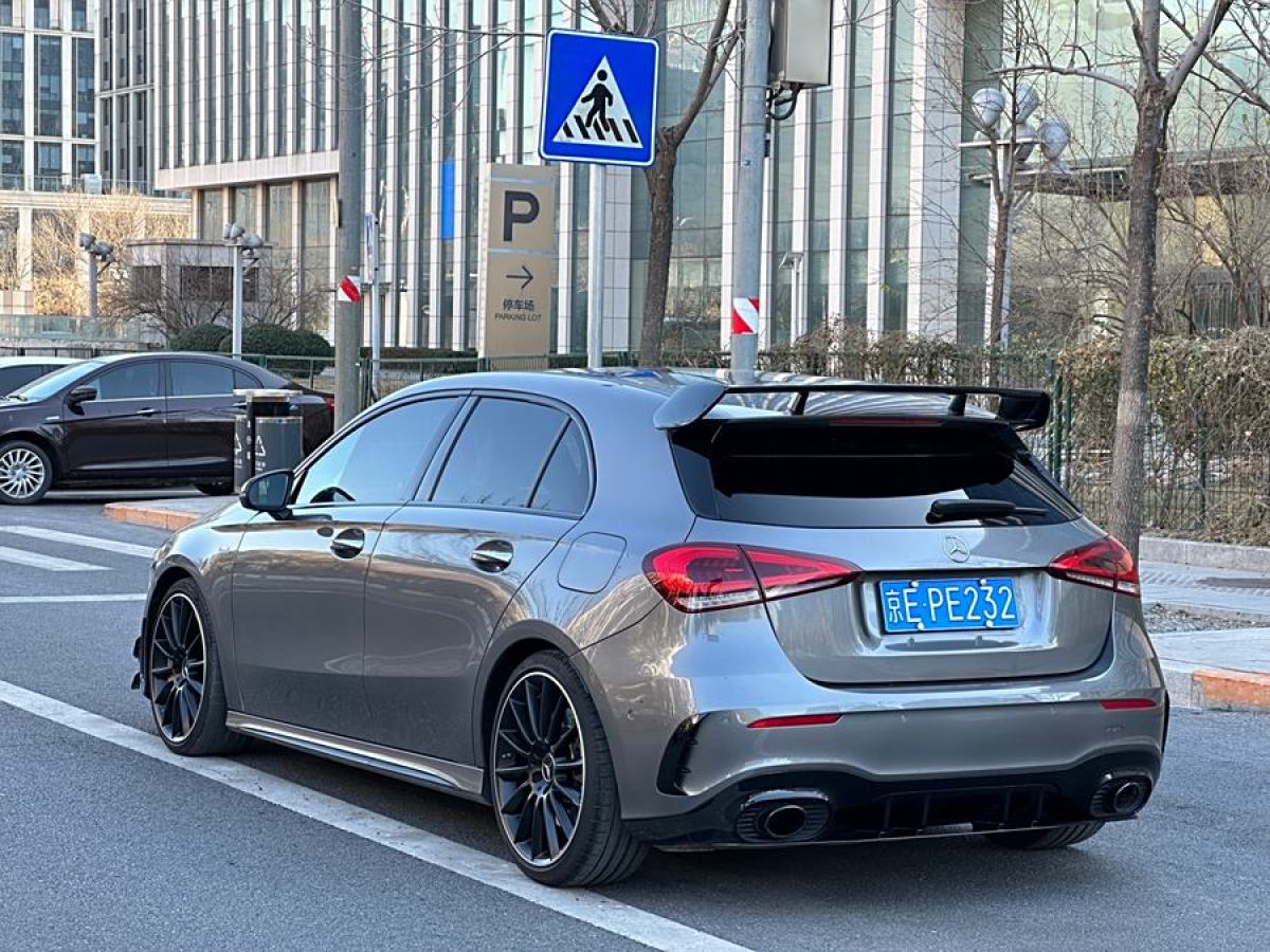 奔馳 奔馳A級AMG  2020款 改款 AMG A 35 4MATIC 先型特別版圖片