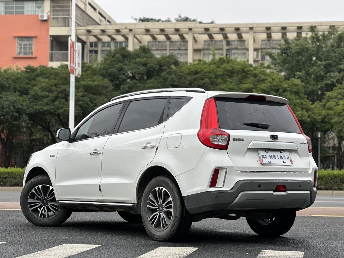 吉利 遠(yuǎn)景SUV  2016款 1.3T CVT旗艦型圖片