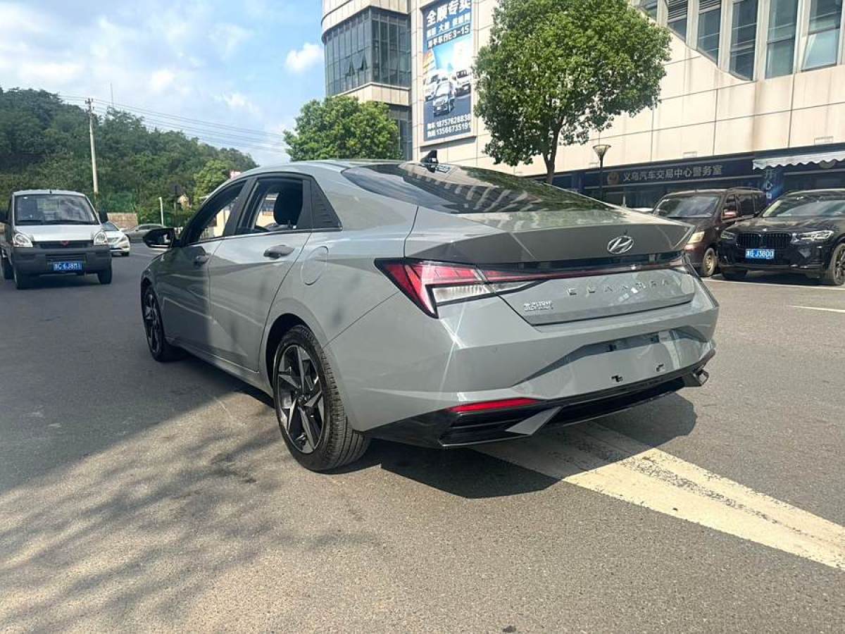 2023年8月現(xiàn)代 伊蘭特  2023款 1.5L CVT GLX精英版