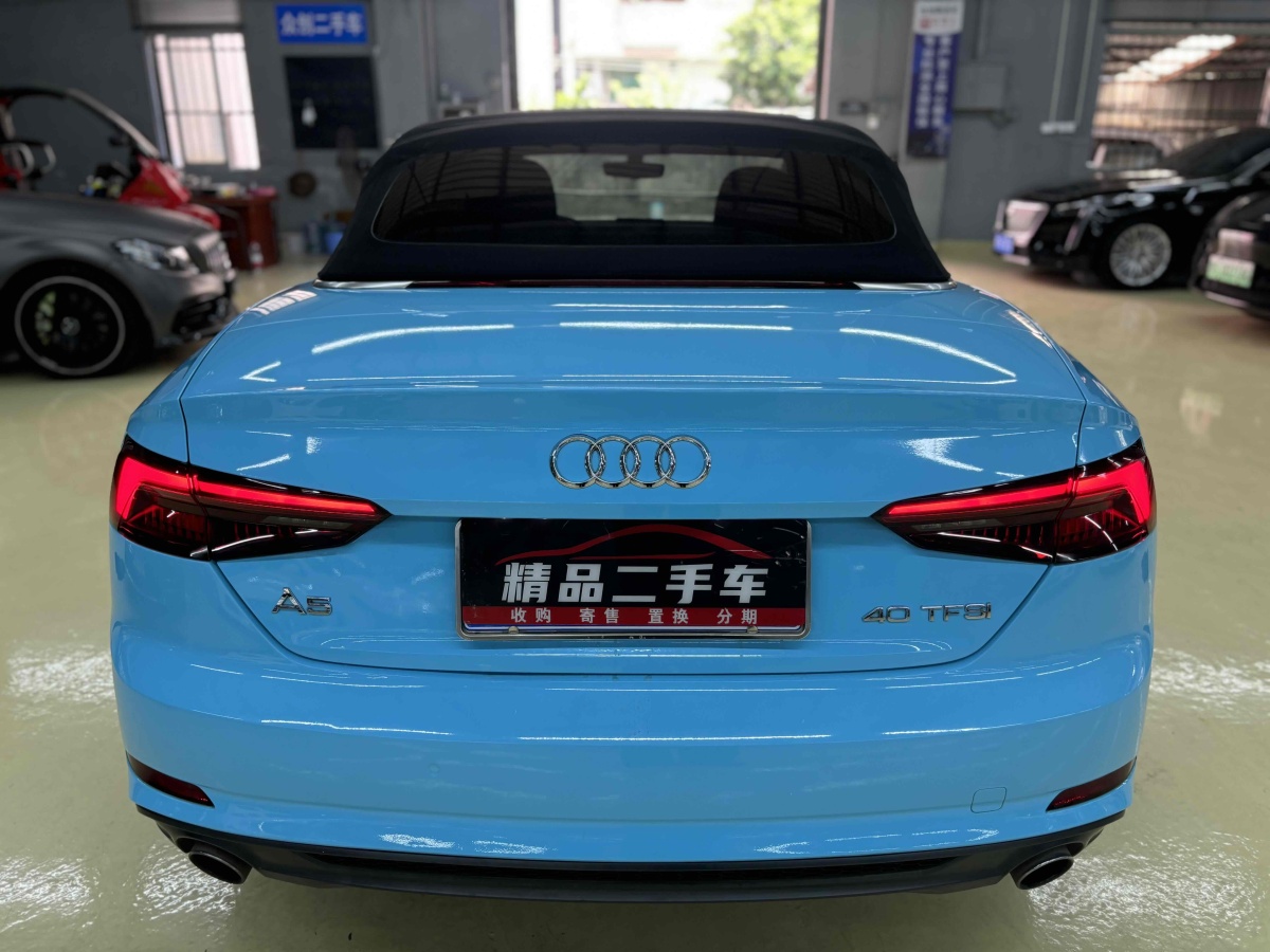 奧迪 奧迪A5  2020款 Cabriolet 40 TFSI 時尚型 國VI圖片