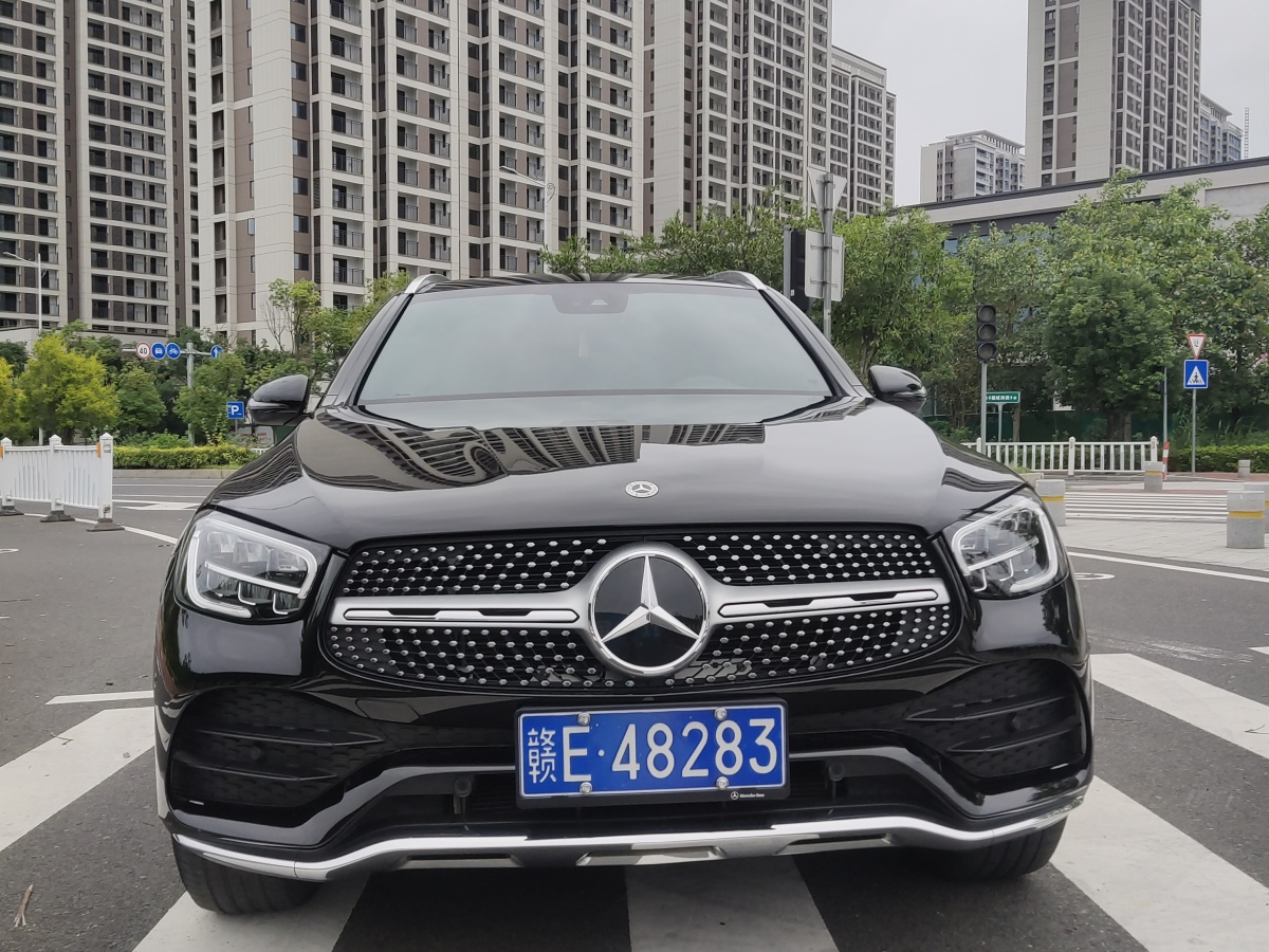 2022年2月奔馳 奔馳GLC  2021款 GLC 300 L 4MATIC 動感型