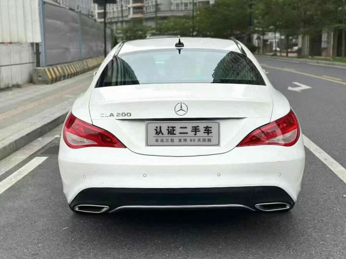 奔馳 奔馳CLA級(jí)  2017款 改款 CLA 200 動(dòng)感型圖片