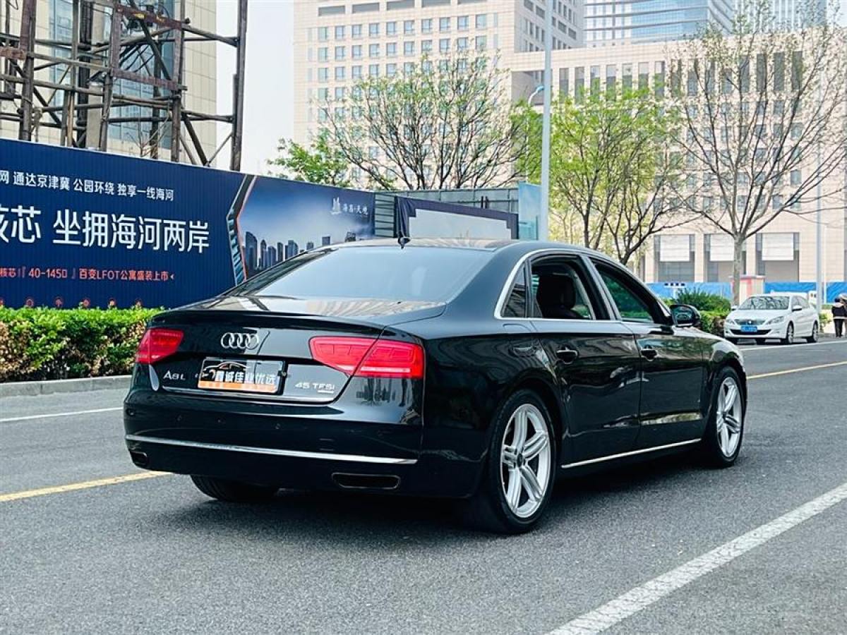 2013年4月奧迪 奧迪A8  2013款 A8L 45 TFSI quattro舒適型