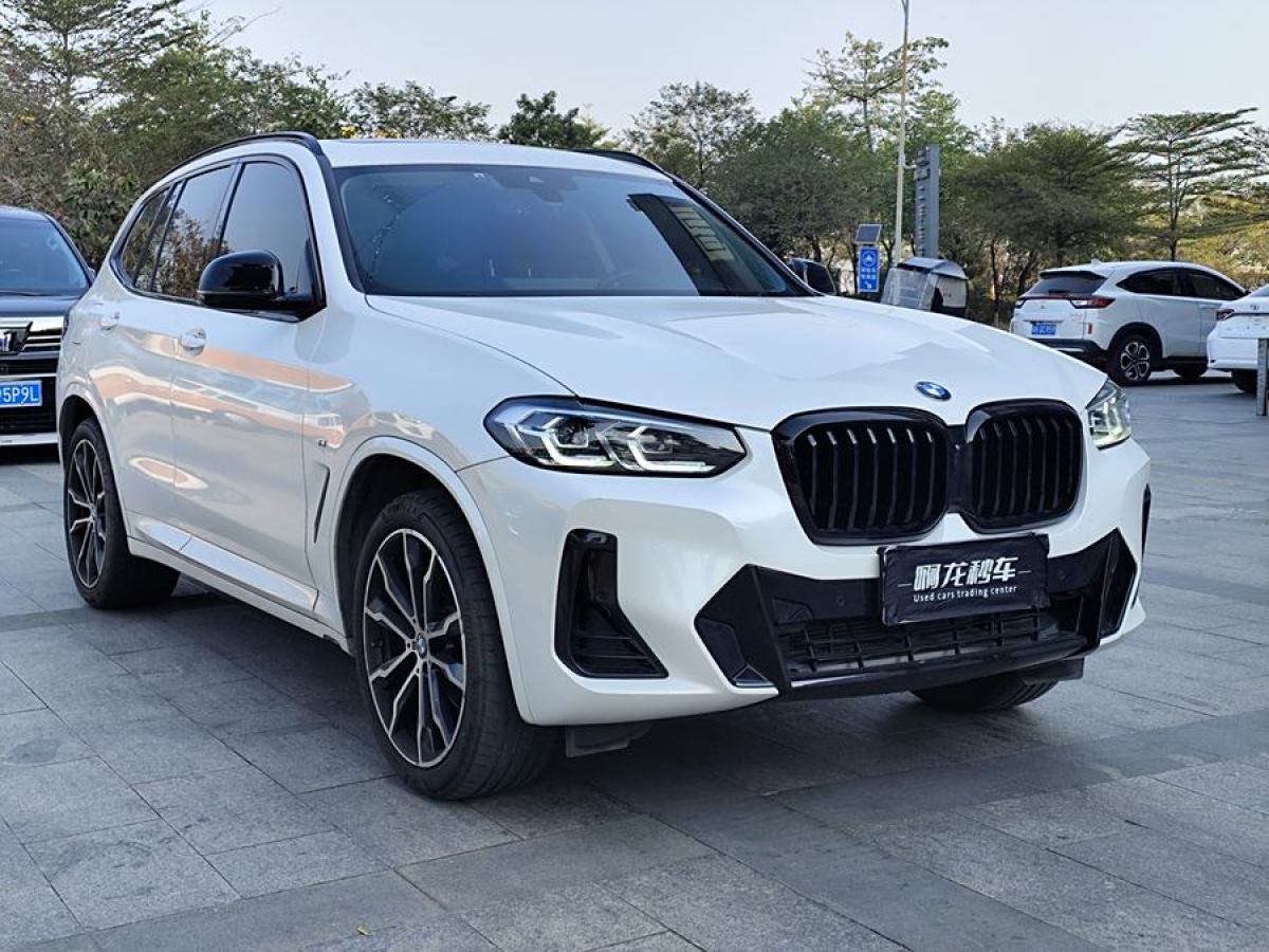 寶馬 寶馬X3  2022款 xDrive30i 領(lǐng)先型 M曜夜套裝圖片