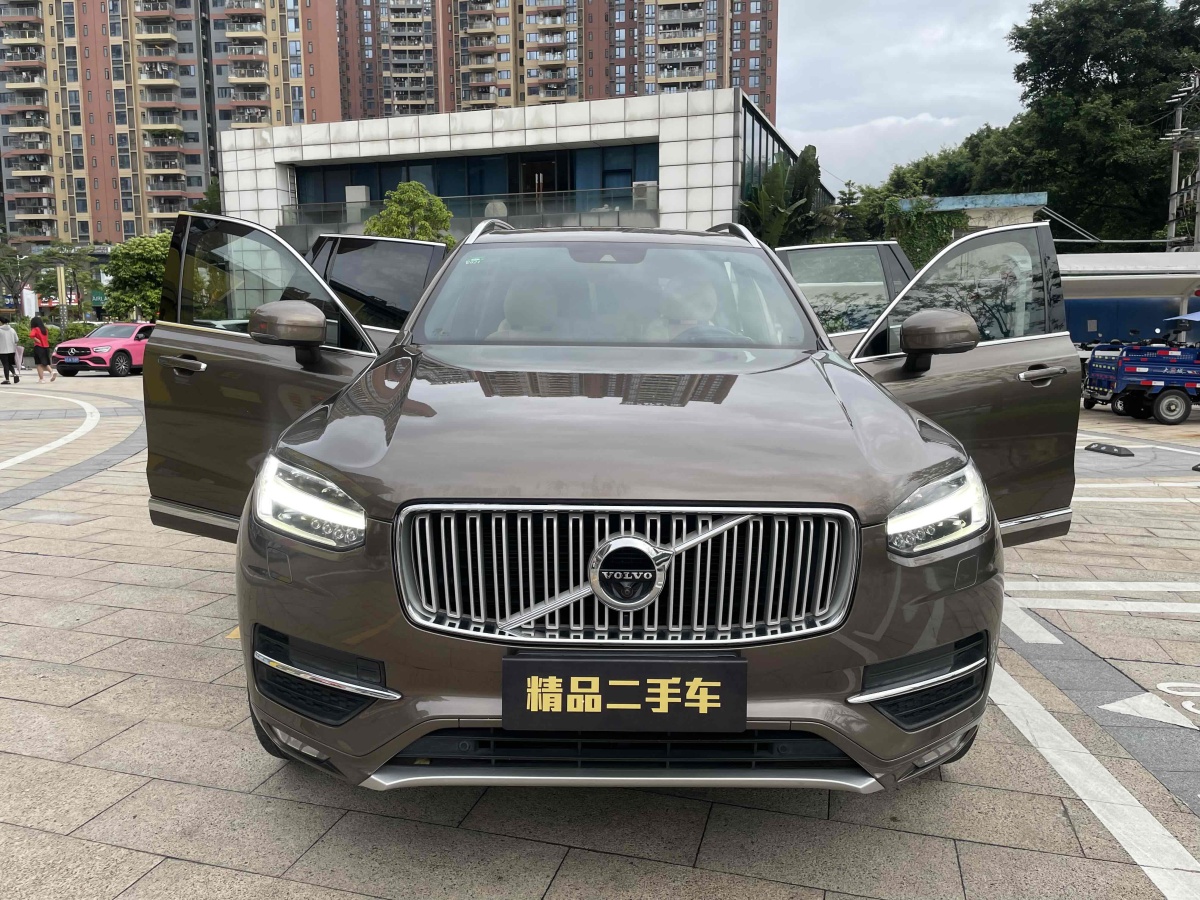 2018年9月沃爾沃 XC90  2018款 T6 智雅版 7座