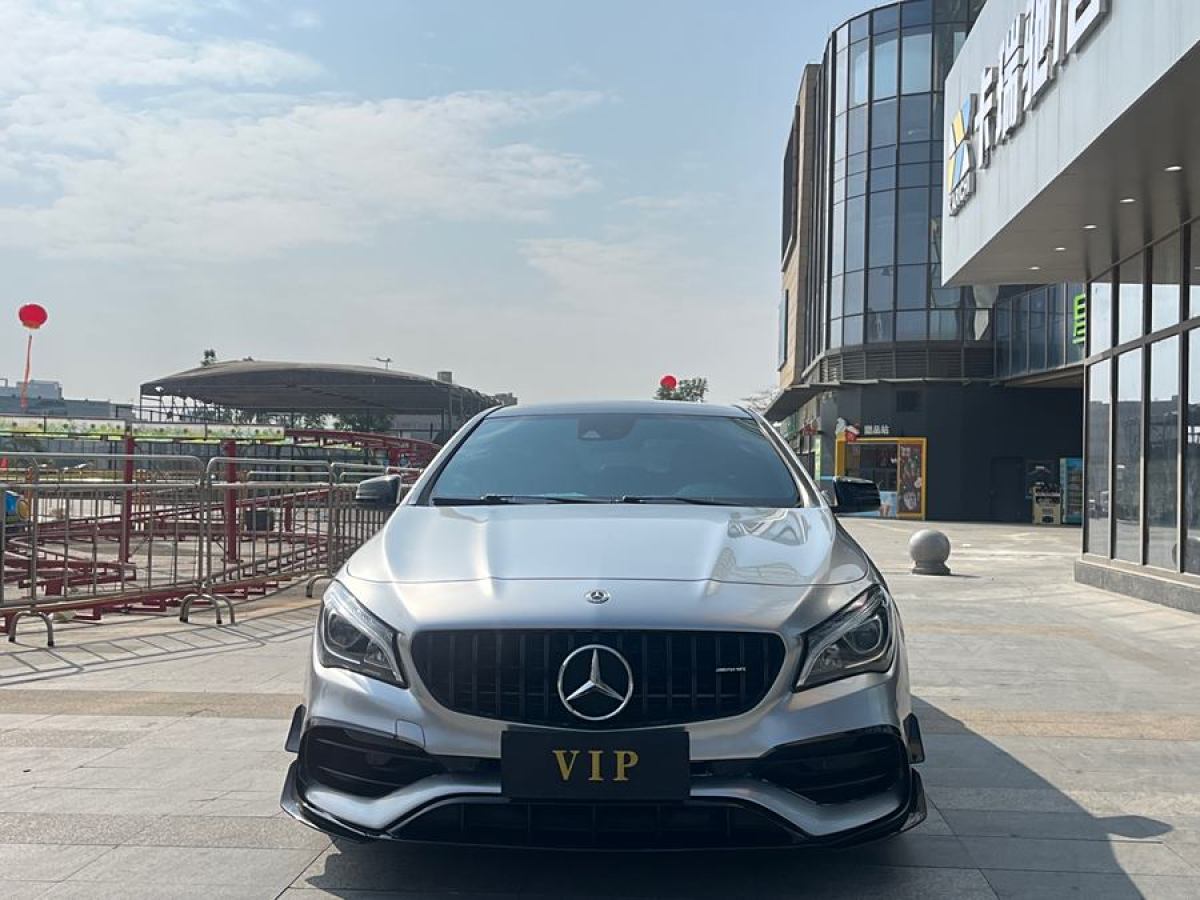 奔馳 奔馳CLA級(jí)AMG  2017款 改款 AMG CLA 45 4MATIC圖片