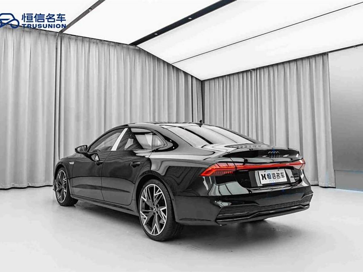 奧迪 奧迪A7L  2024款 45 TFSI quattro S-line 黑武士版圖片