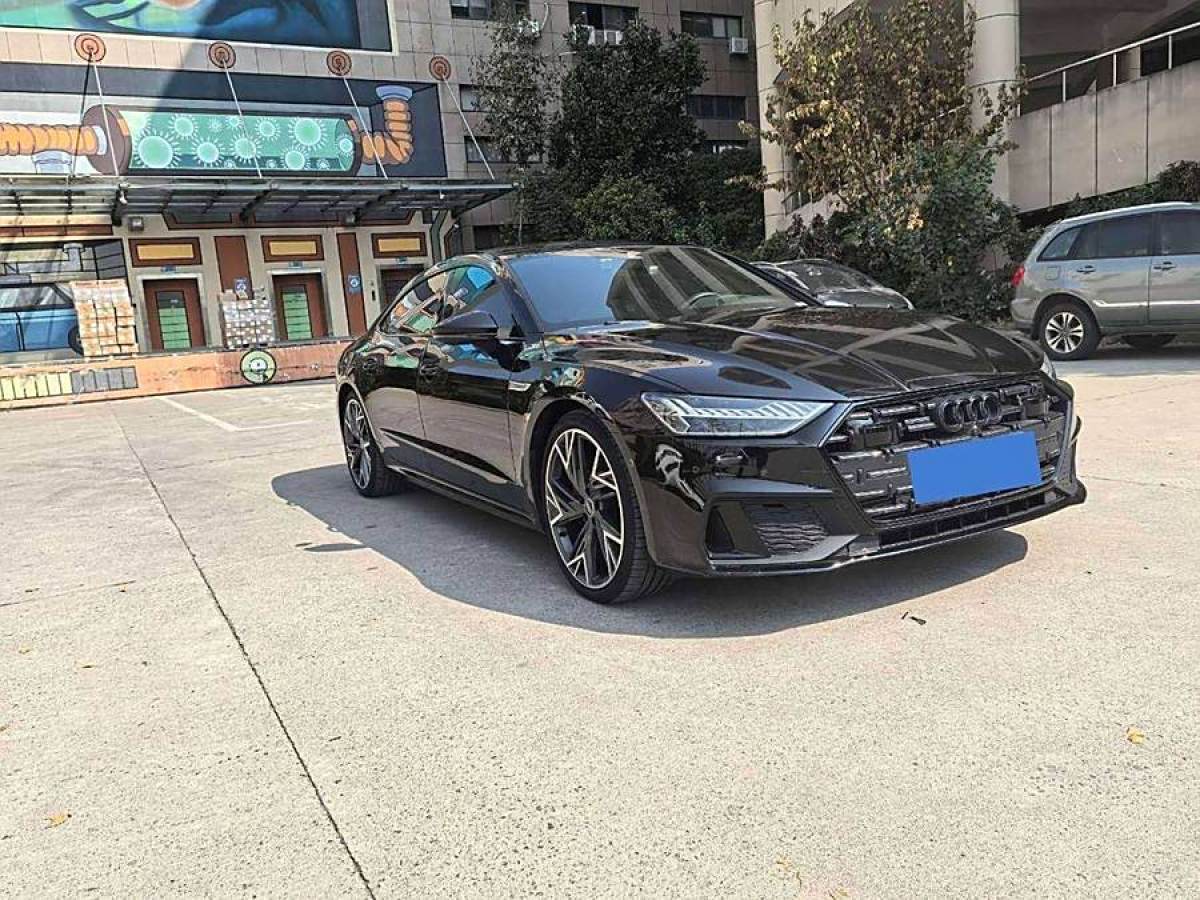 奧迪 奧迪A7L  2023款 45 TFSI quattro S-line 黑武士版圖片