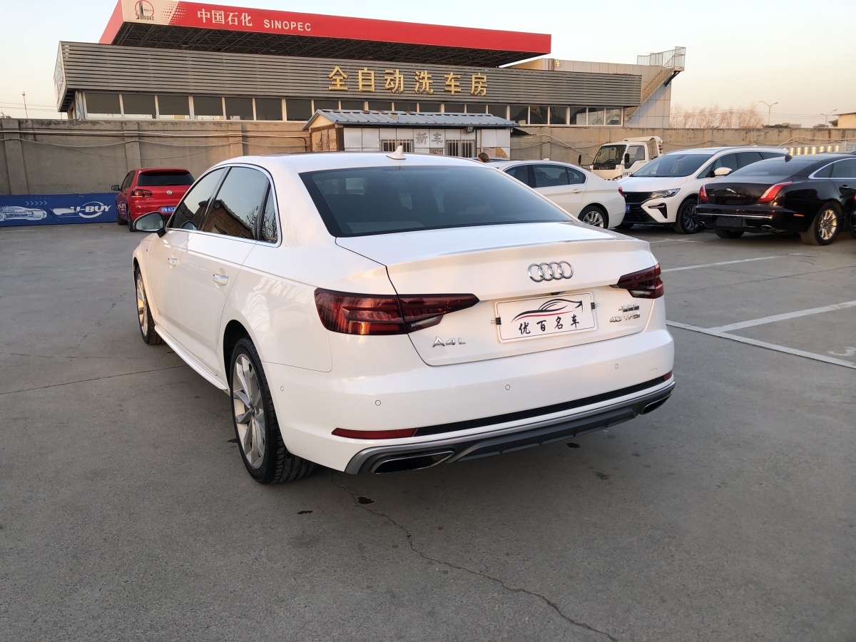 奧迪 奧迪A4L  2019款 40 TFSI 時尚型 國V圖片