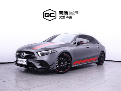 奔驰 奔驰A级AMG AMG A 35 L 4MATIC 炽夜特别版图片