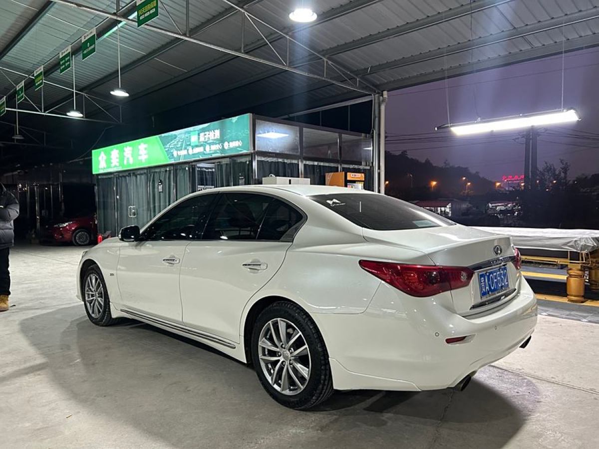 英菲尼迪 Q50L  2016款 2.0T 悅享版圖片