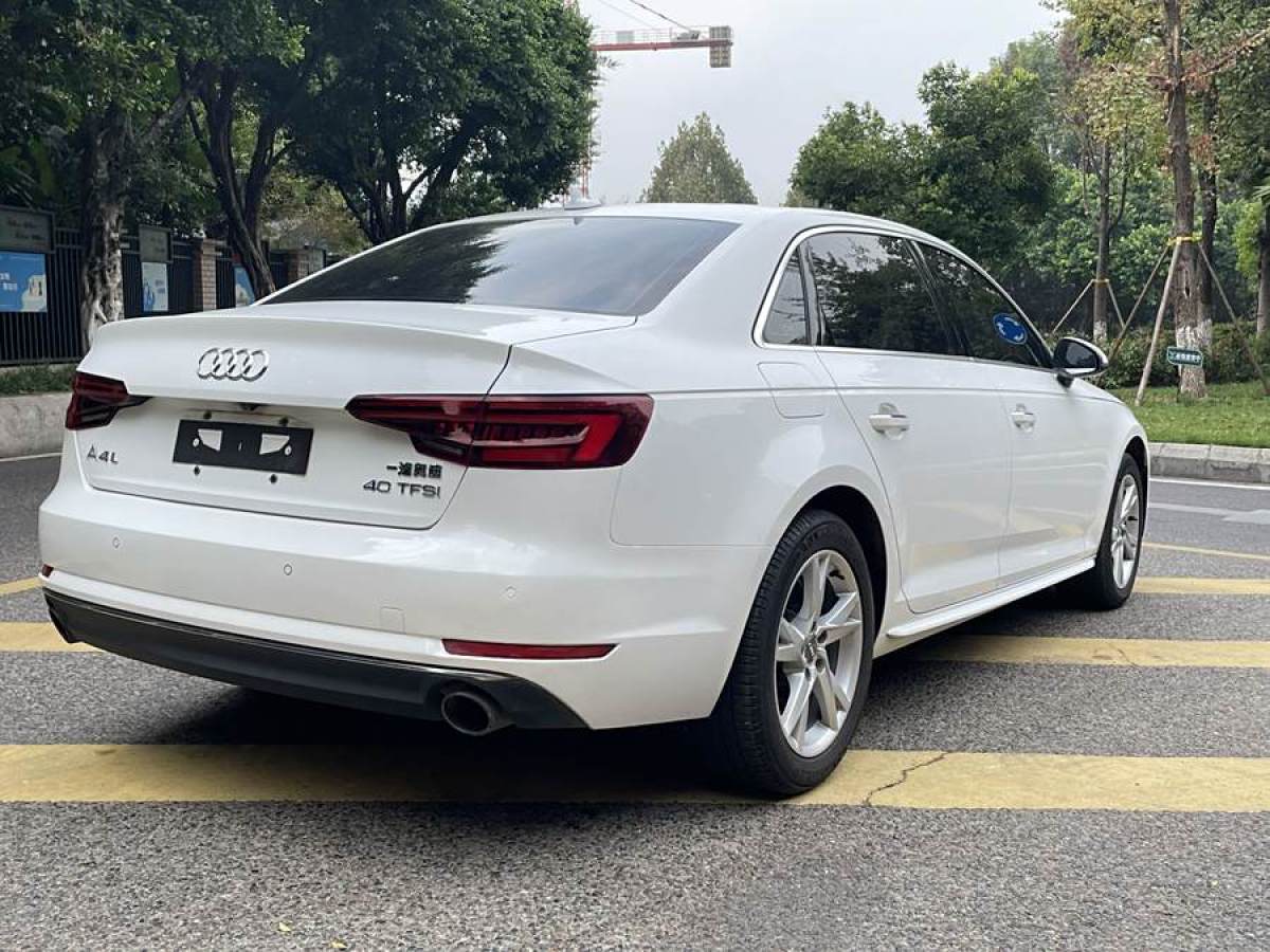 奧迪 奧迪A4L  2018款 30周年年型 40 TFSI 進(jìn)取型圖片