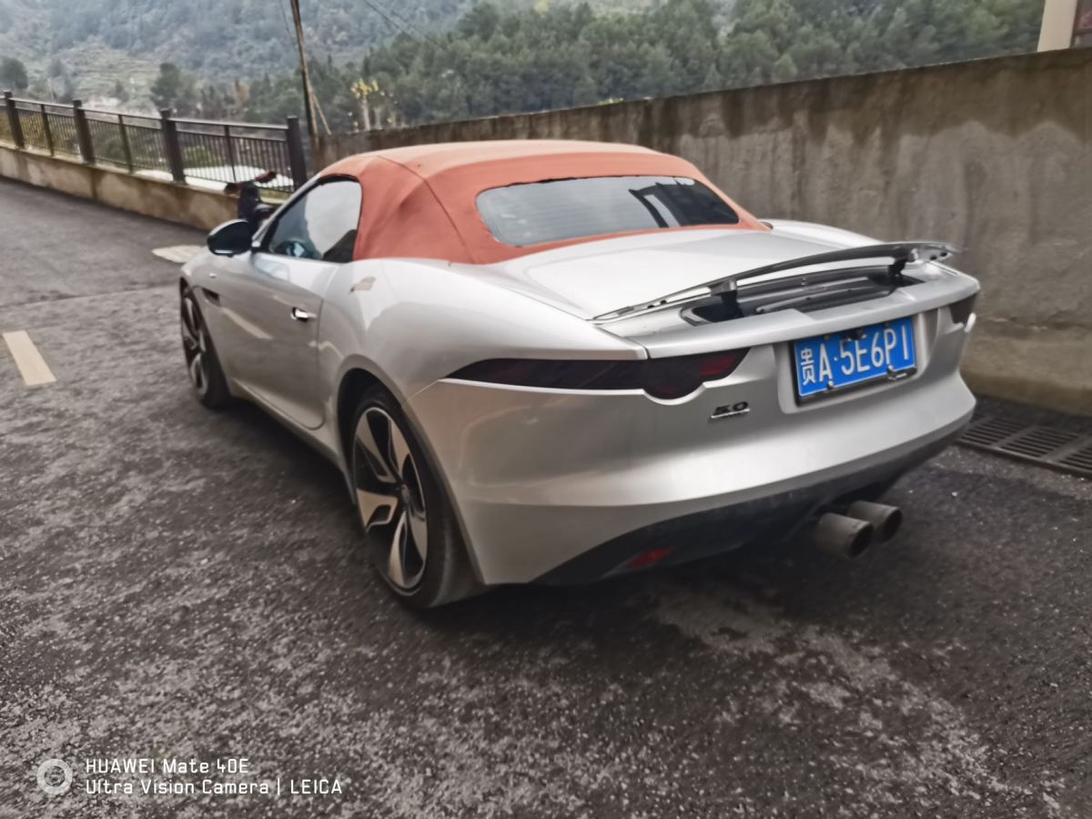 捷豹 F-TYPE  2013款 3.0T 敞篷版圖片