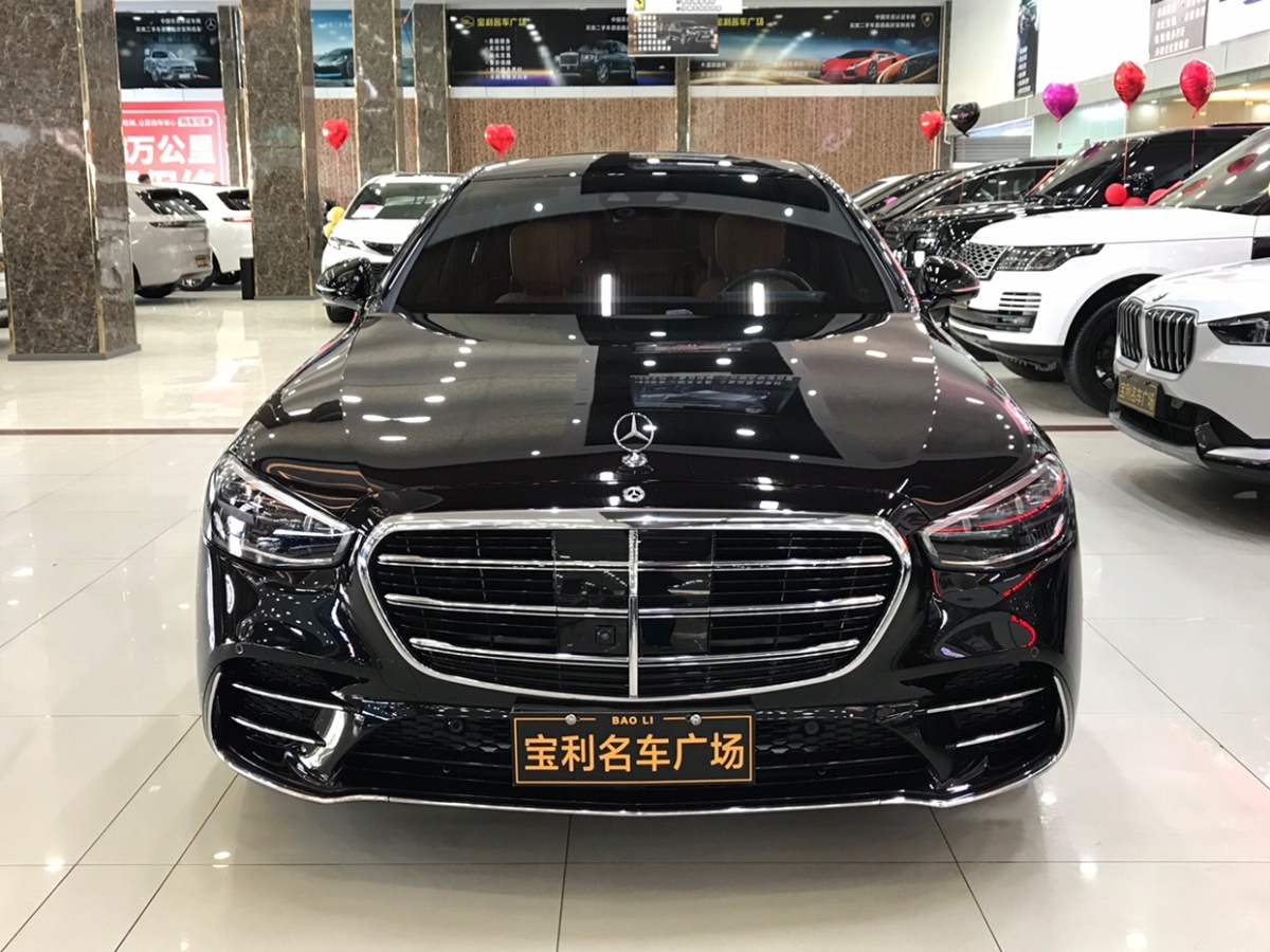 奔馳 奔馳S級  2021款 S 450 L 4MATIC圖片