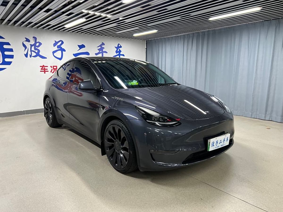 2022年1月特斯拉 Model Y  2021款 改款 Performance高性能全輪驅動版